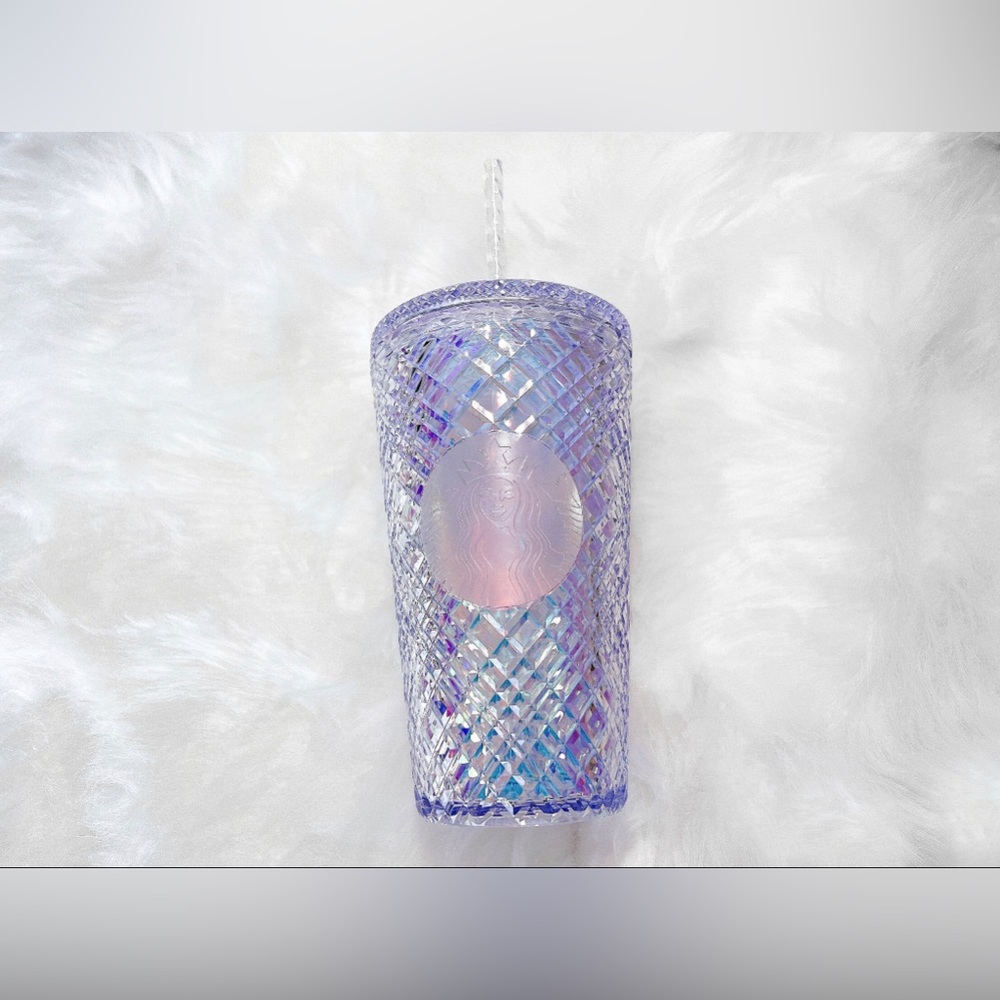NEW Starbucks Iridescent Unicorn Bling Jeweled Set Venti, Grande & Keychain - Picture 5 of 7